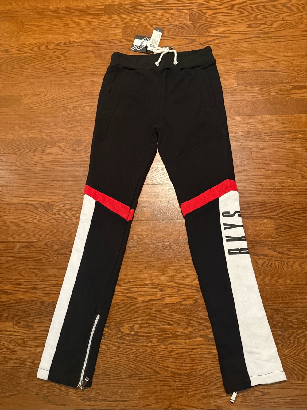 BKYS Color Block Bottom Zip Pants